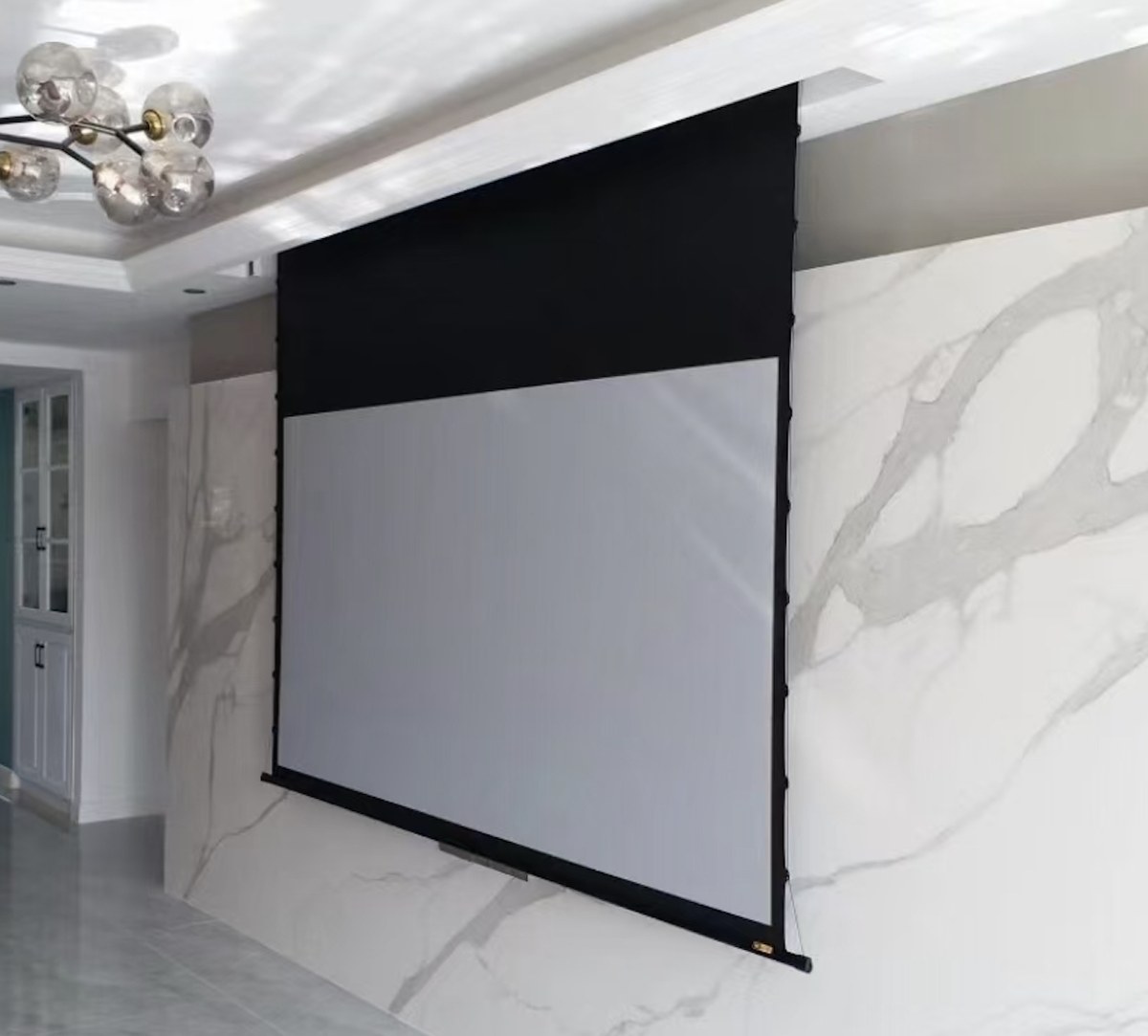 QMJM Cinema Tab-Tension Screen JM100BXH – 100" 16:9 Motorised — projection product available in Dubai