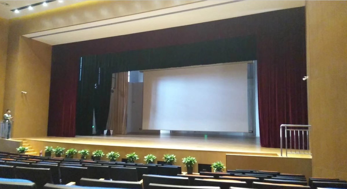 QMJM Project Electric Tab-Tension Screen JM180BXH – 180" Large Venue — projection product available in Dubai